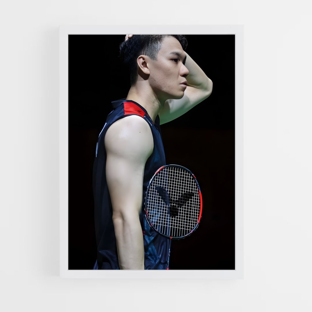 Poster Lee zii – affiche Badminton (vue 3)